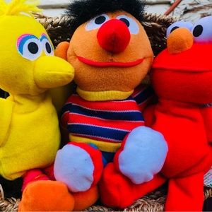 Beans Sesame Street small plushies